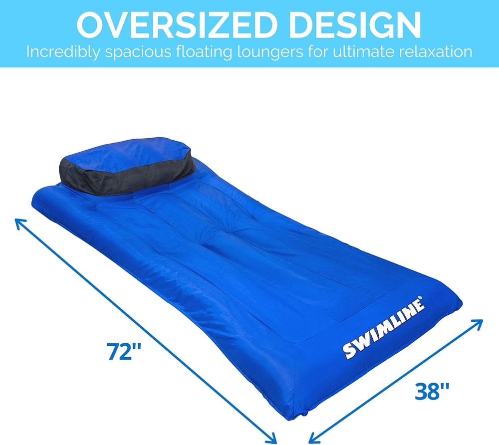 SWIMLINE ORIGINAL Fabric Covered Pool Float Large, Mattress