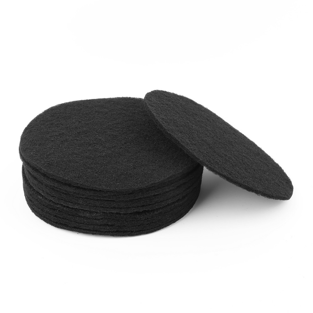 10 Pack Extra Thick Charcoal Filters for Kitchen Compost Bins - Activated Carbon