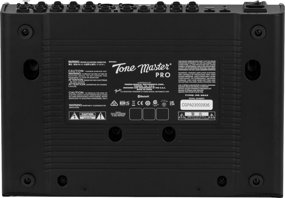 Fender Tone Master Pro Multi-Effects Guitar Workstation Pedal