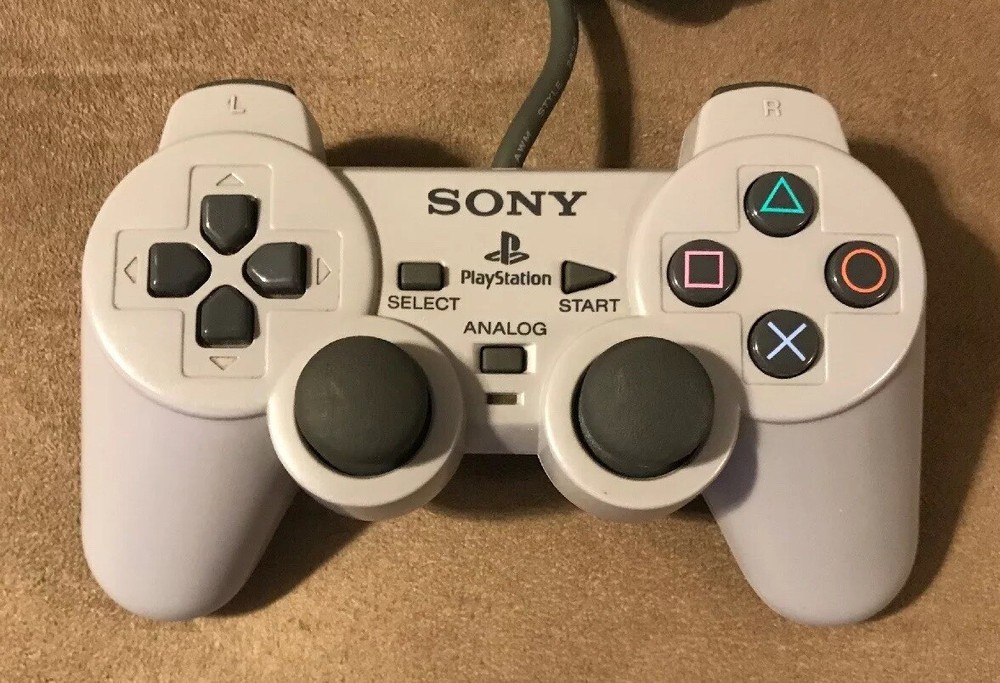 Official Sony PlayStation 1 PS1 Joystick Controller! ~ Works Great! ~ Authentic!