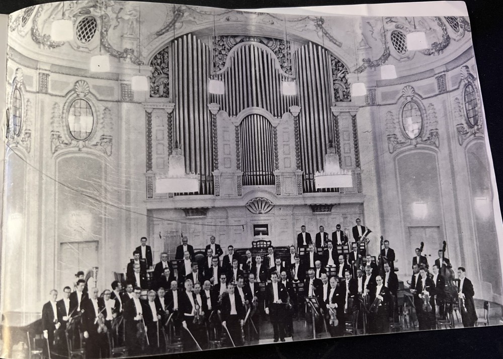 SIGNED Walter Klein Mladen Basic Barcelona Concert Program June 1966 COA JSA VG