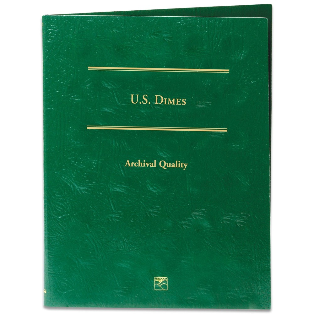 Blank Dime Folder Coin Storage