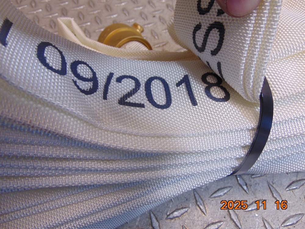 FIRETECH 100' x 1.5" NH FIRE HOSE