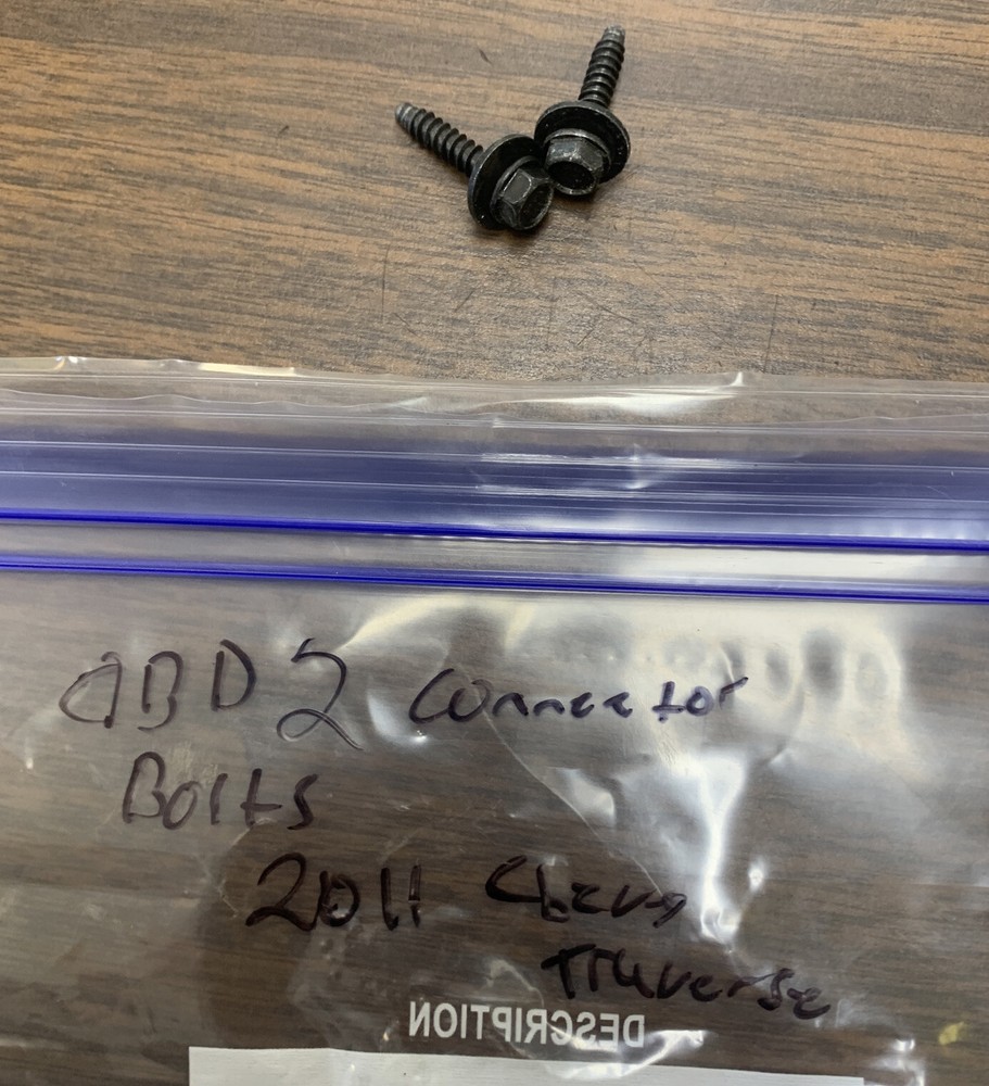 obd connector bolts for 2011 chevrolet traverse