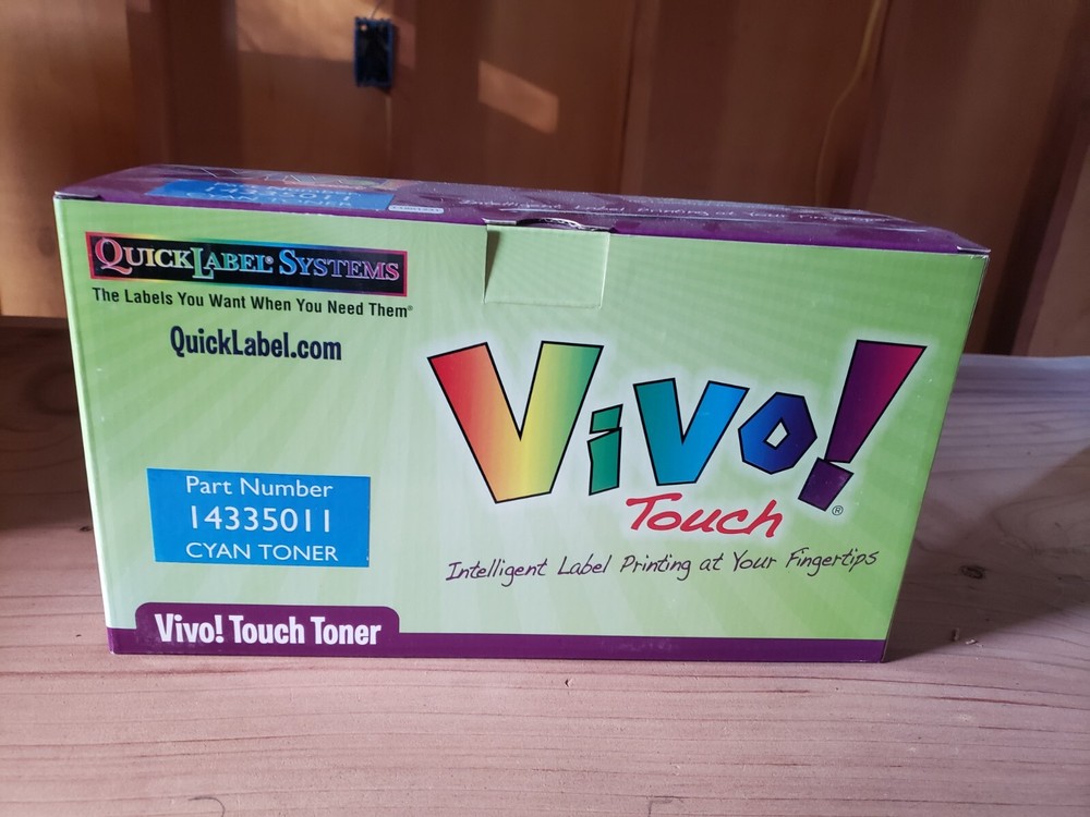 Quick Label Systems Vivo Touch Toner CYAN 14335011