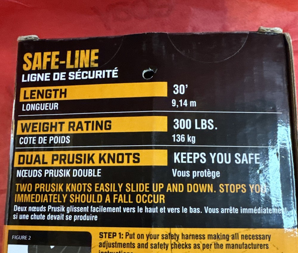 Muddy MSA500 The Safe Line Safety Harness MSA500