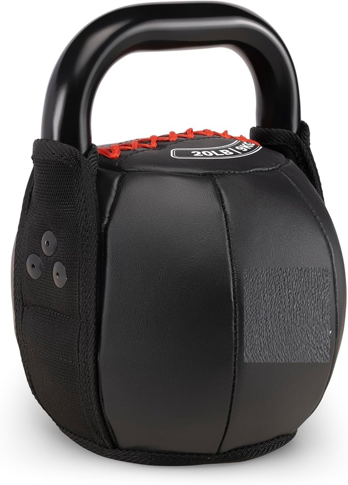 Soft Kettlebell for Strength Training - 10-40 lbs Weightlifting & Core Workouts