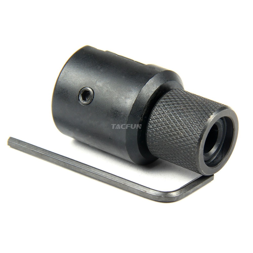 Ruger 1022 Muzzle Brake Adapter 1/2x28 TPI + .750 Thread Protector