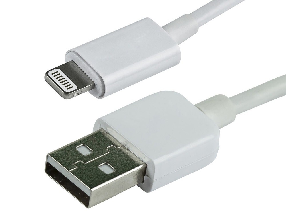 3ft white Apple MFi Certified Lightning to USB Charge/Sync 12718