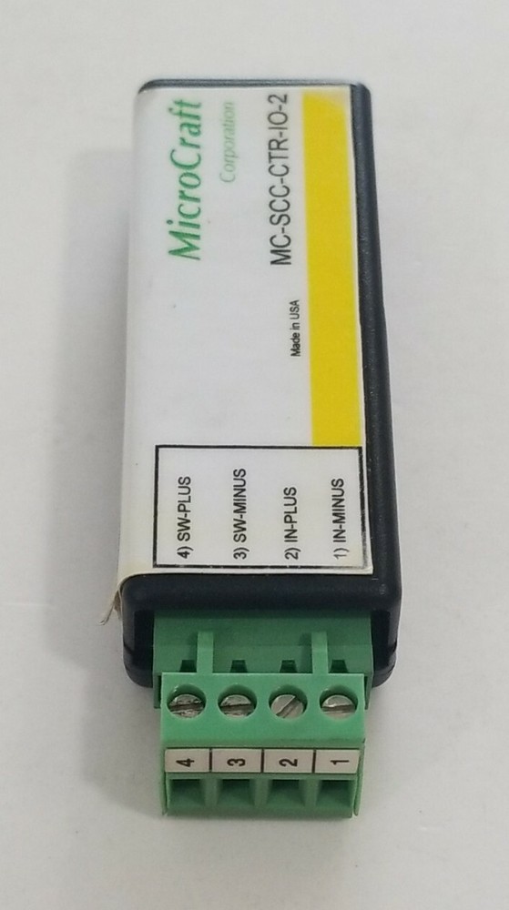 *PREOWNED* MicroCraft MC-SCC-CTR-IO-2 Module + Warranty & Free Shipping!