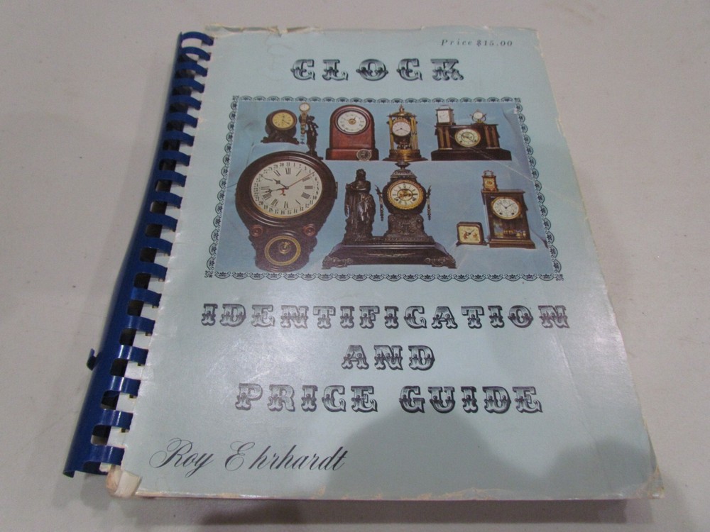 1979 Clock Identification and Price Guide by Ehrhardt