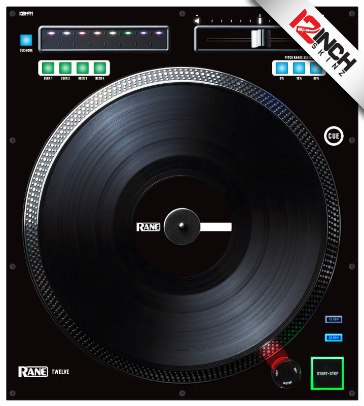 Rane Twelve Skin (PAIR) black