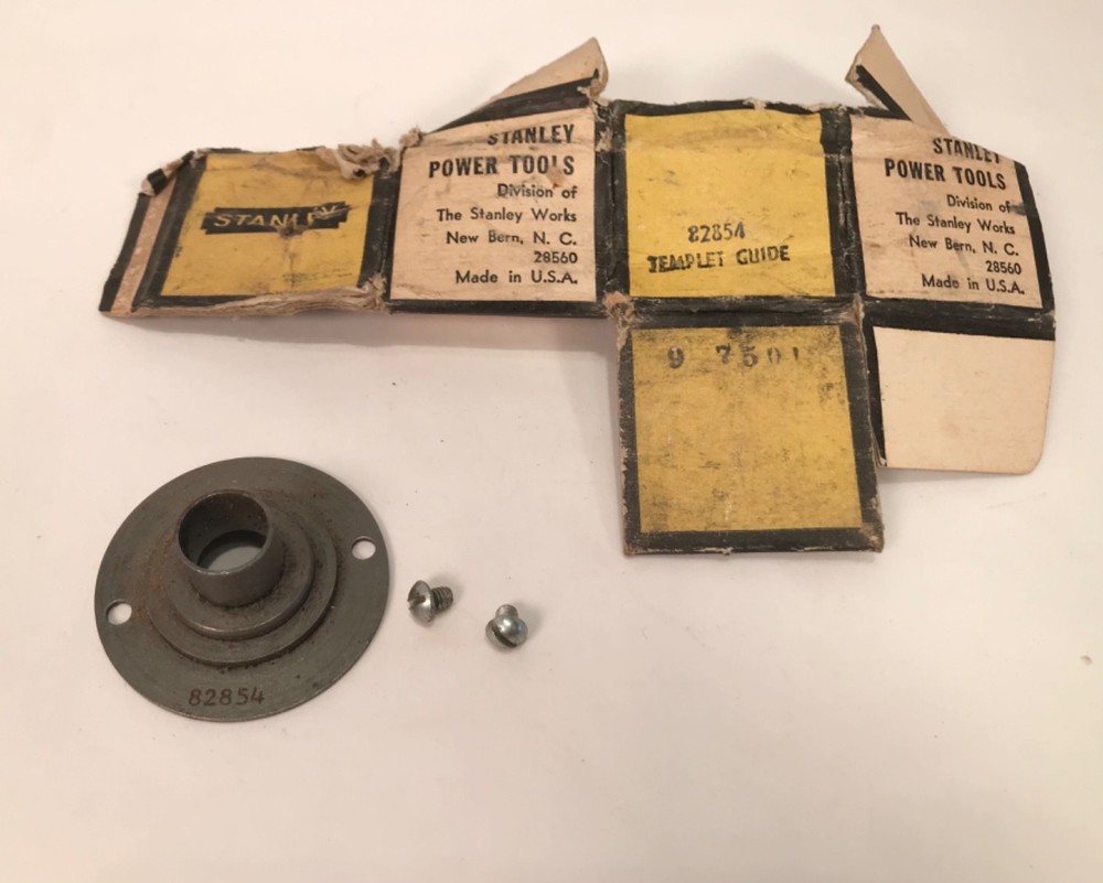 Stanley Router Templet Guide 82854 Vintage Working