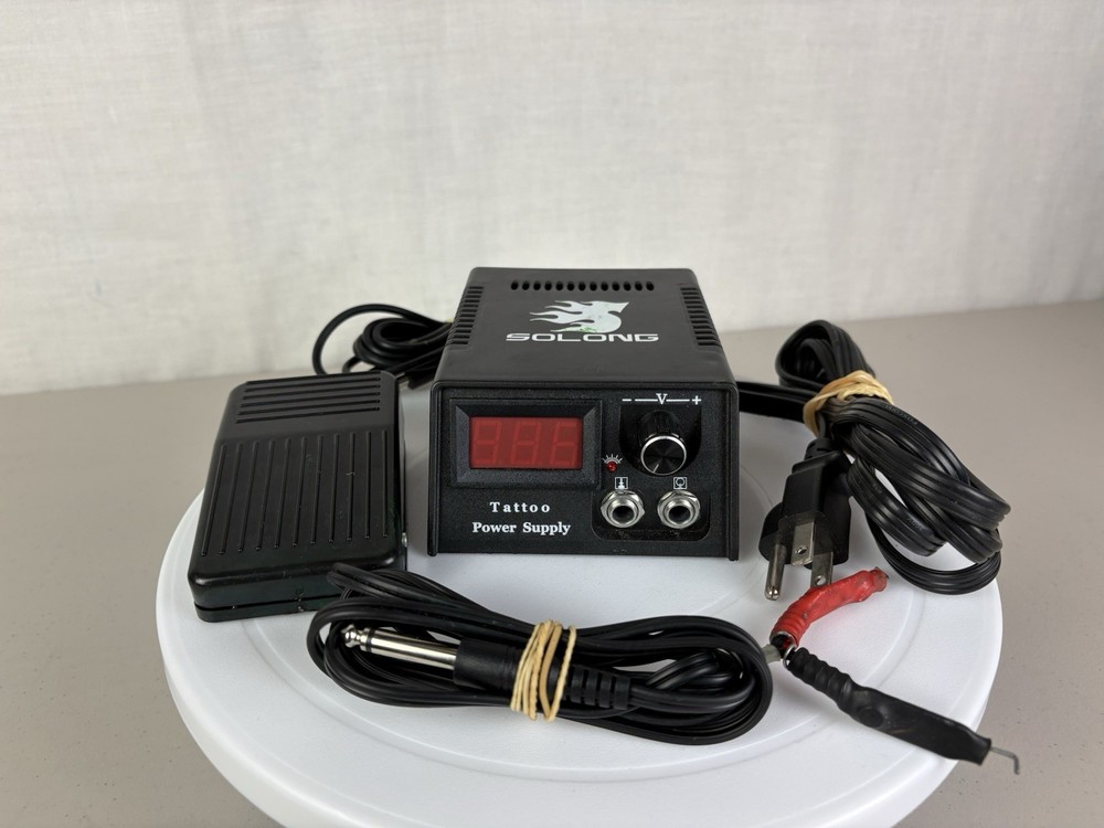 Solong tattoo Digital LCD Display P142-2 Tattoo Power Supply