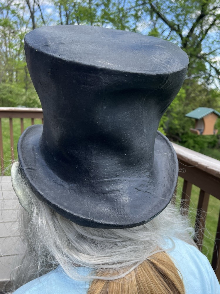 vintage 2003 "Undertaker" old man Halloween mask