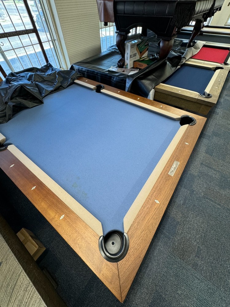 7' Invitational with Teflon Two Tone Pool / Billiard Table Felt Fabric Cloth