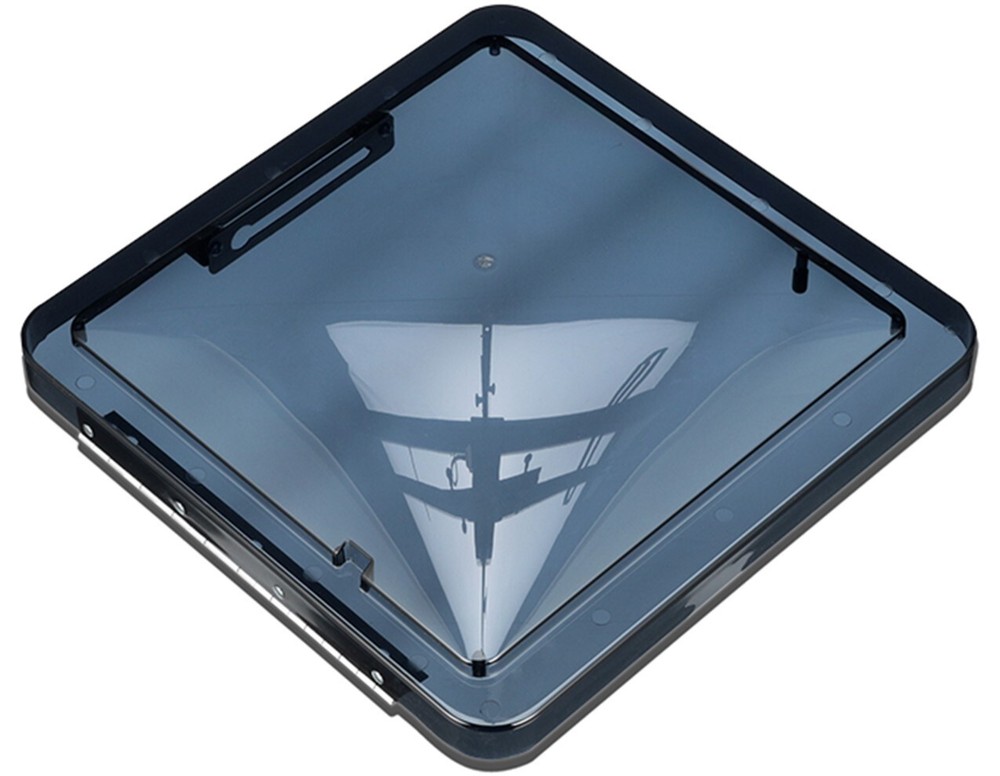 Dometic K1020-19, OEM FanTastic Roof Vent Lid Dome Kit, Hinge With Rivets, Smoke