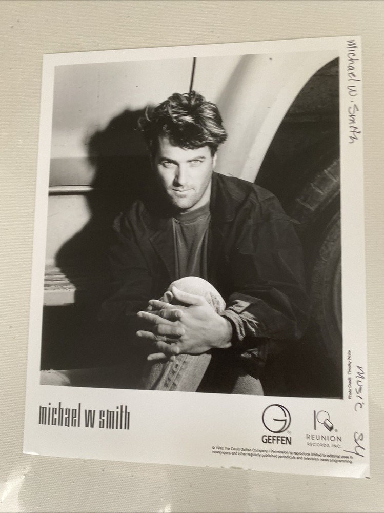 Michael W. Smith Press Photo 8x10”, See Description.