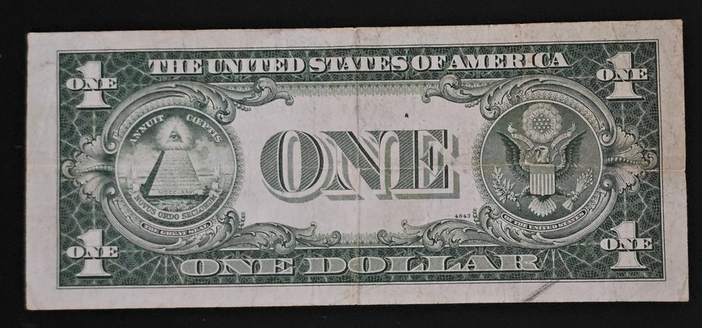 1935 D $1 Silver Certificate Signed By Jimmy Carter