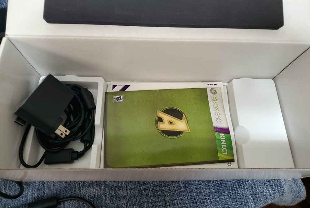 Microsoft Xbox 360 Kinect Motion Sensor Camera Black, Wired