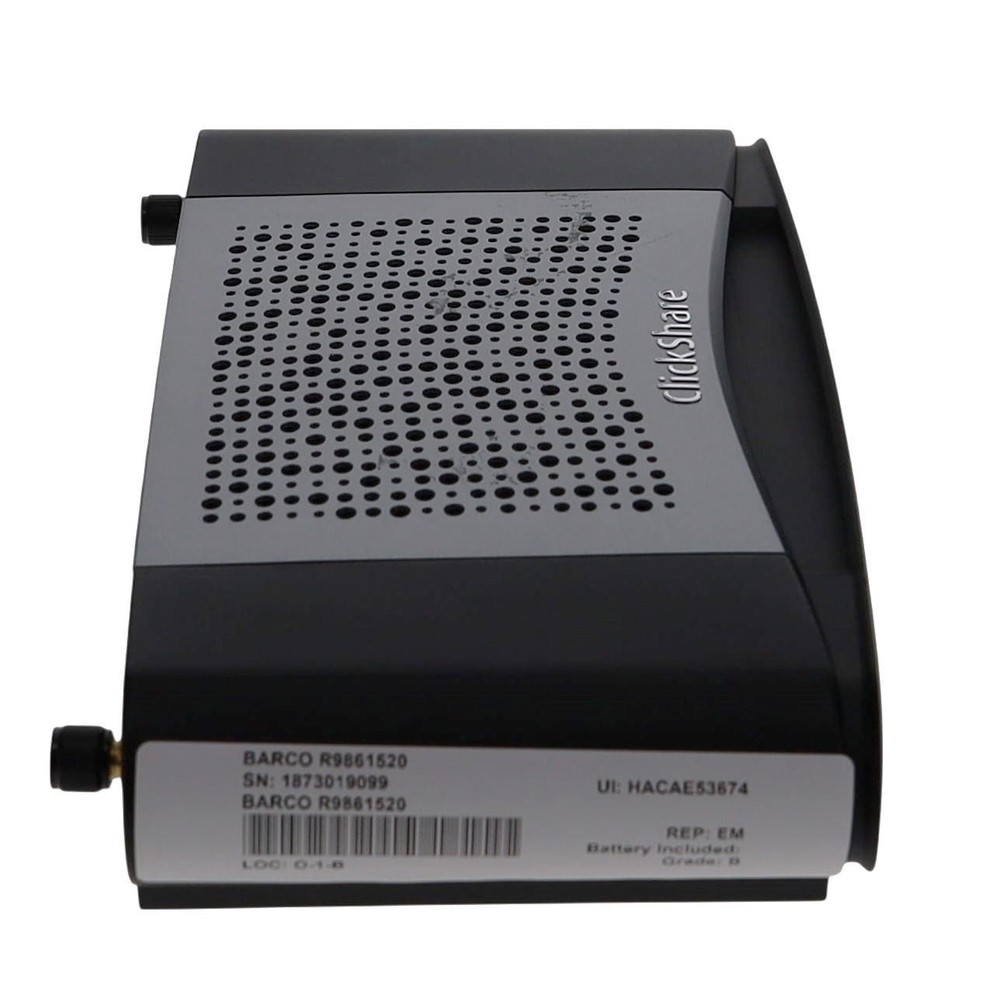 BARCO CLICKSHARE CSE-200 R9861520 WIRELESS PRESENTATION SYSTEM BASE UNIT