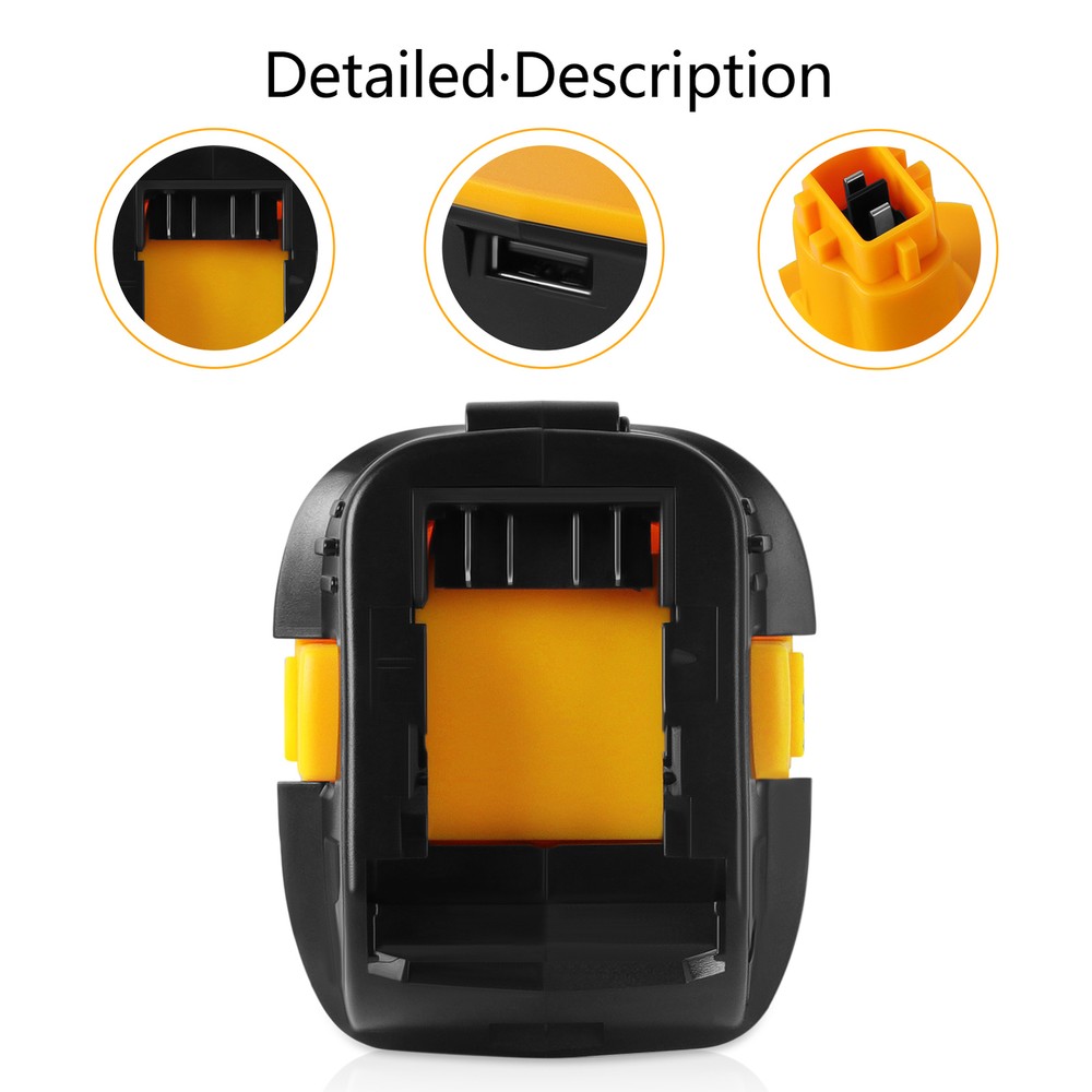 Battery Adapter Converter For DEWALT DCA1820 18Volt to 20V Max Lit-ion Tool