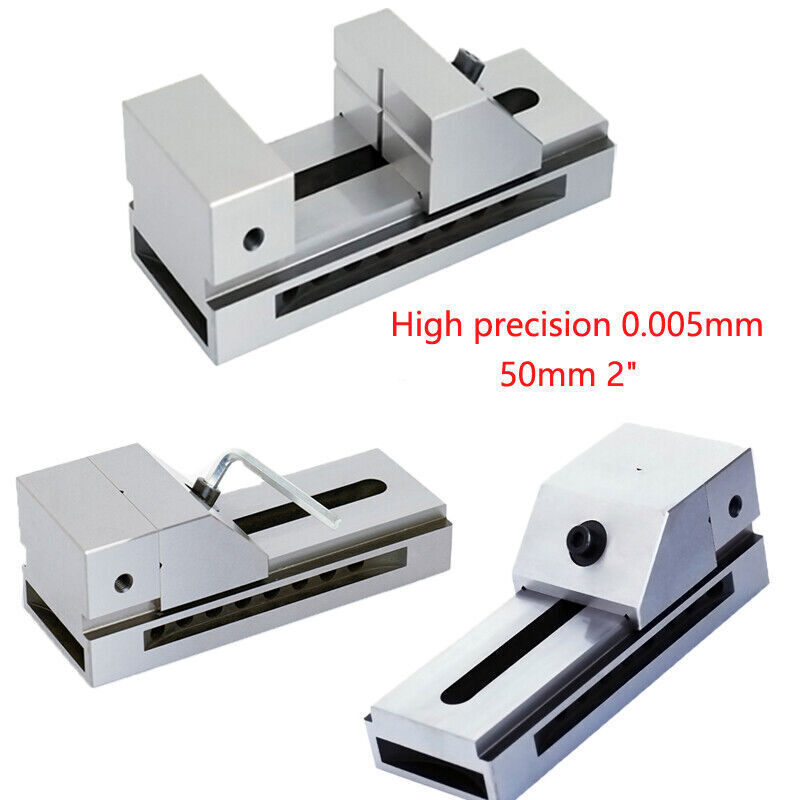 50mm 2" Quick Action Precision Milling Machine Vise Fully Ground Hardened Tool