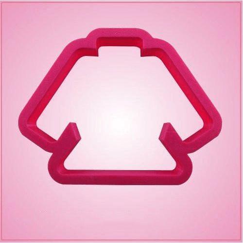 Pink Karate Gi Cookie Cutter 3.5 Inch