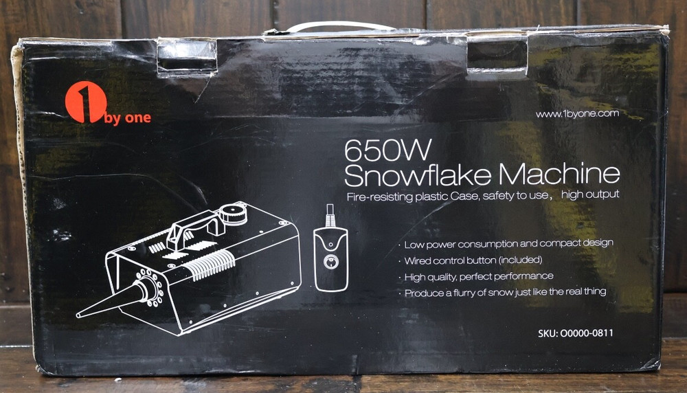 1 By One 650w Snowflake Machine *Pre-Owned*