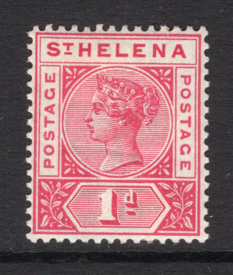 M20764 St Helena 1896 SG47 - 1d carmine.