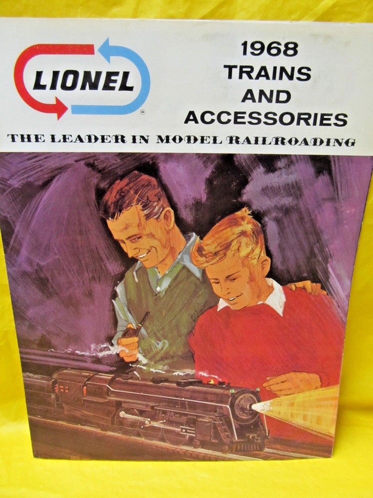 Lionel Original Postwar 1968 Consumer Catalog -  Excellent Used Condition