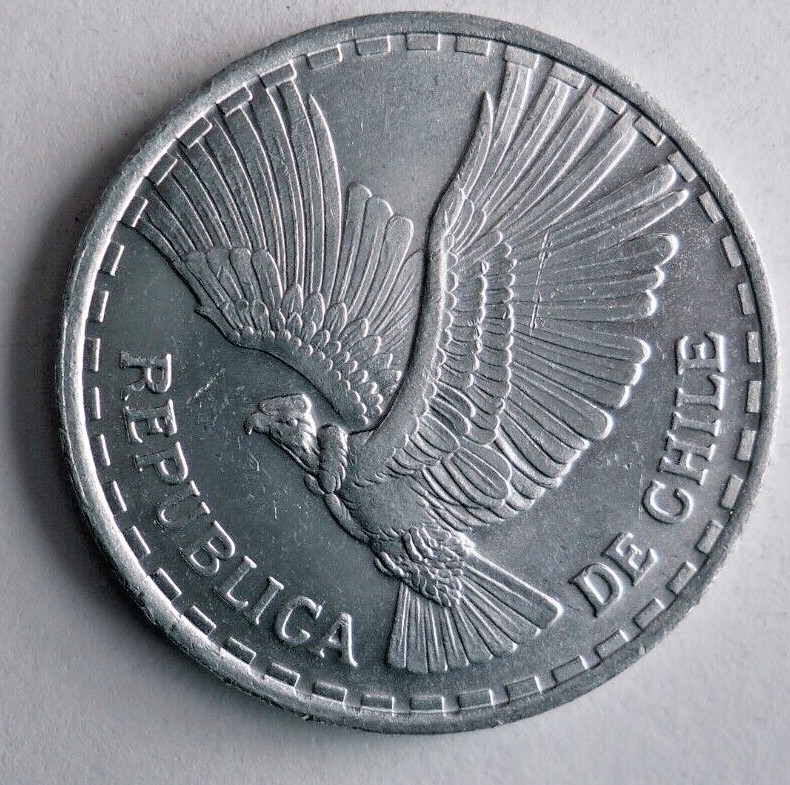 1963 CHILE CENTESIMO - Excellent Coin - FREE SHIP - Bin #725