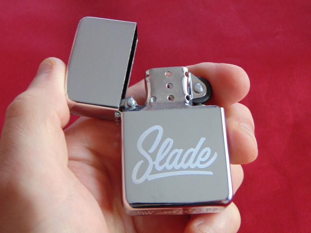 Slade Engraved Lighter With Gift Box - FREE ENGRAVING