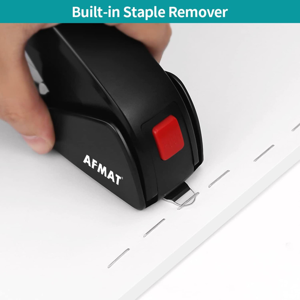 Stapler for Desk, 50 Sheet Effortless Stapler, Desktop Stapler Staple with One F
