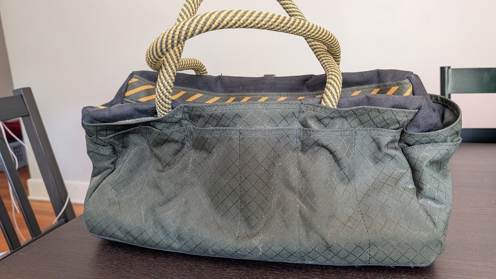 Duluth Trading Co. Makers Riggers Tool Bag Camping Olive Green