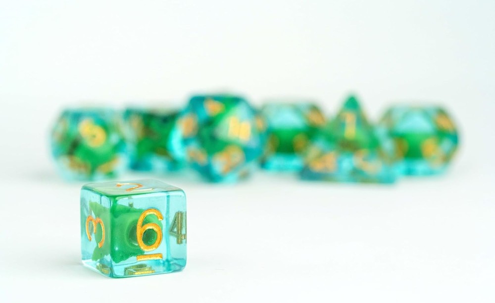 FanRoll Pathfinder Goblin Inclusion Dice Set