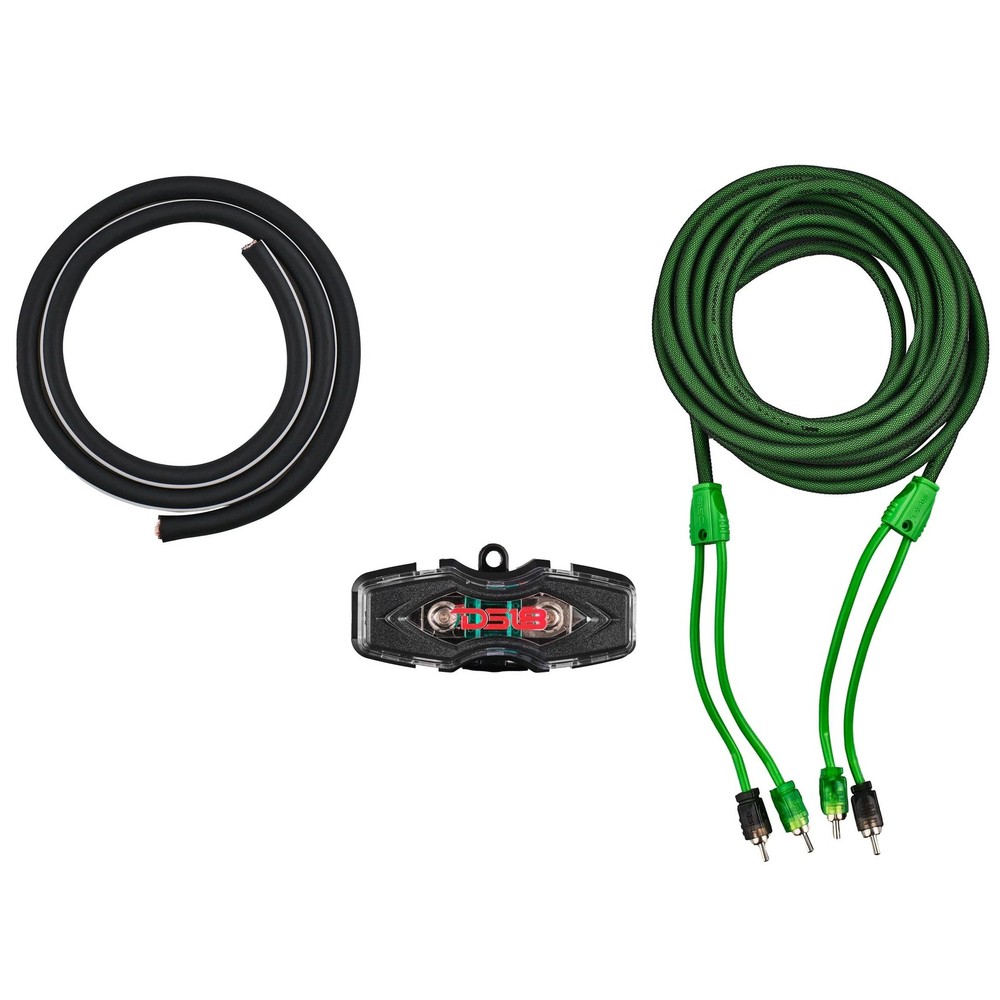 DS18 AKIT4.GR 4-GA Amplifier Installation Kit