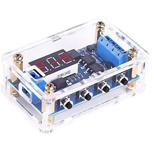 Adjustable Programmable Timer Delay Relay Module 5V-36V Digital Display Switch f