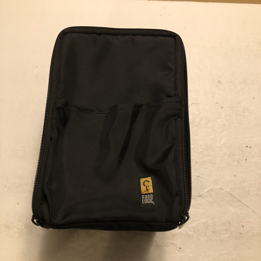 Case Logic CD Carry Bag Black with Handle Holds 13-15 CDs