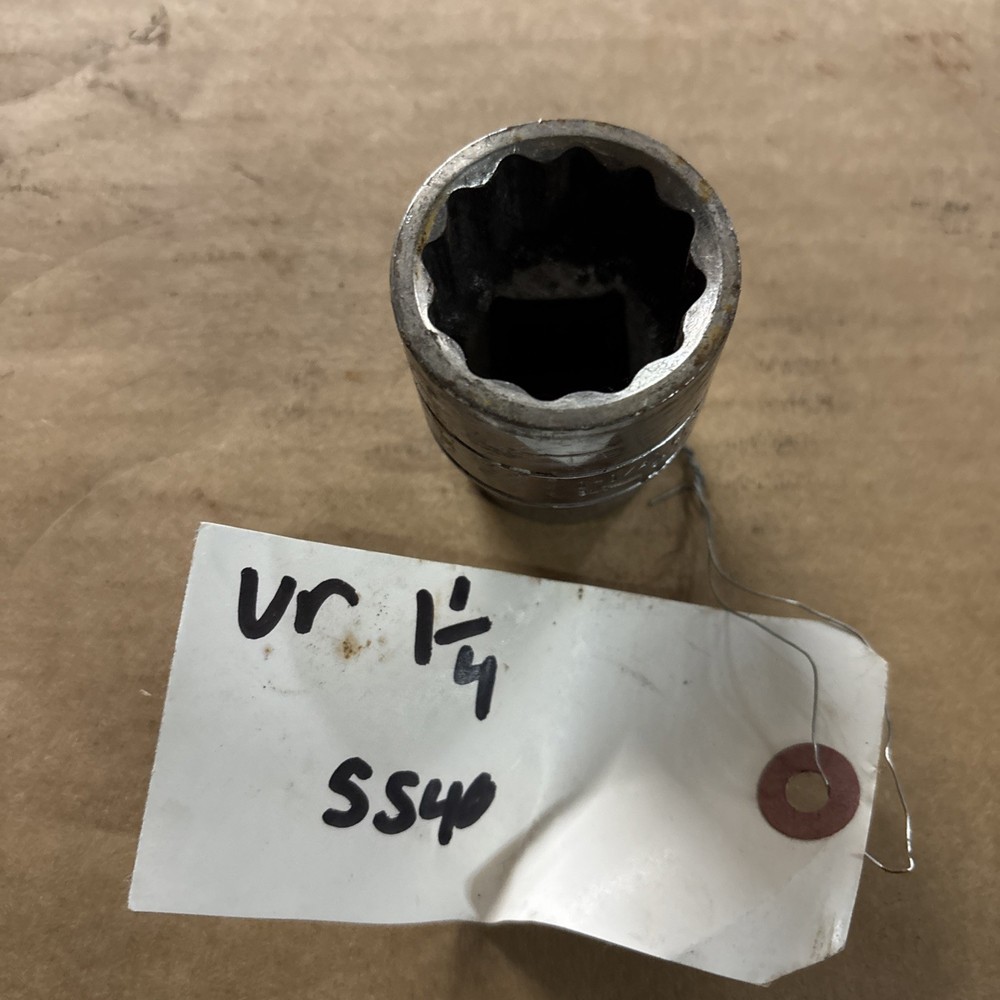 URREA 5540 SOCKET 3/4 DR 12PT 1-1/4