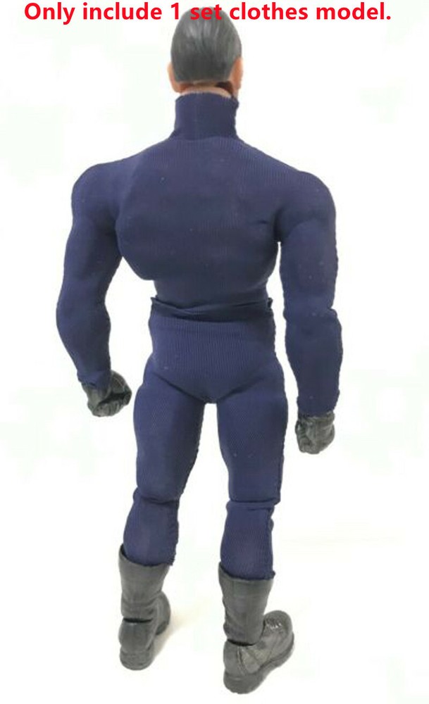 1/12th Clothes Dark Blue Bodysuit Model for 6" or Legend