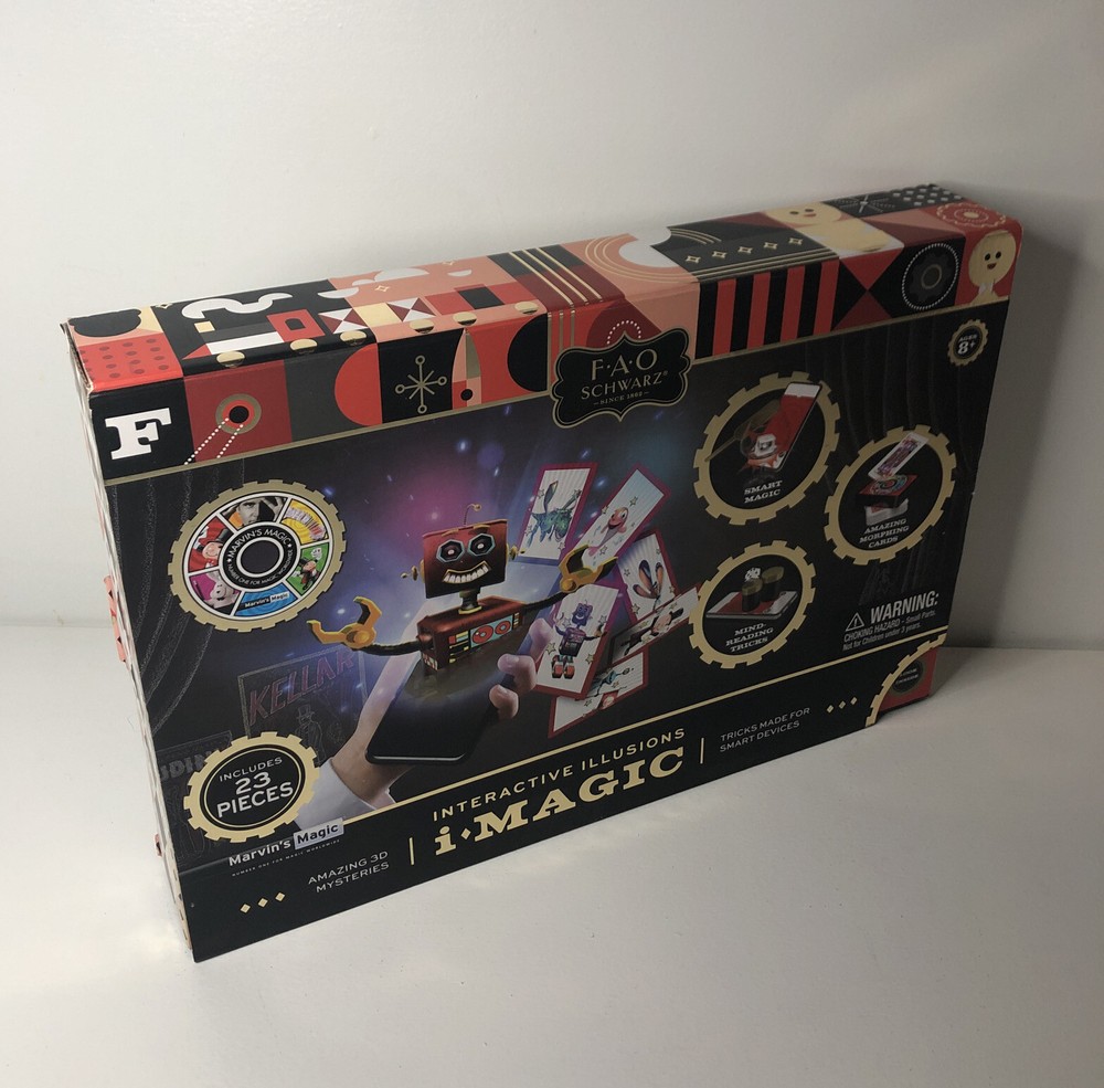 FAO Schwarz Interactive Illusions I Magic Kit For Smart Devices Age 8 & up NEW