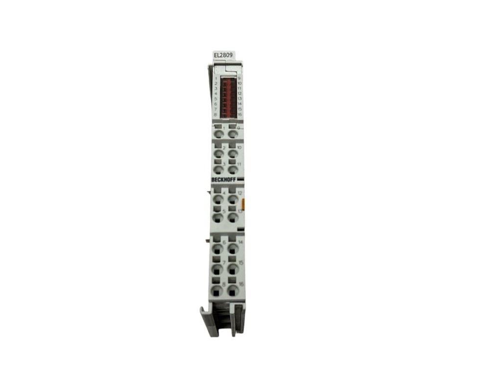 ONE BECKHOFF EL2809 Ether CAT Terminal 16-Ch Digital Output 24 VDC 0.5A