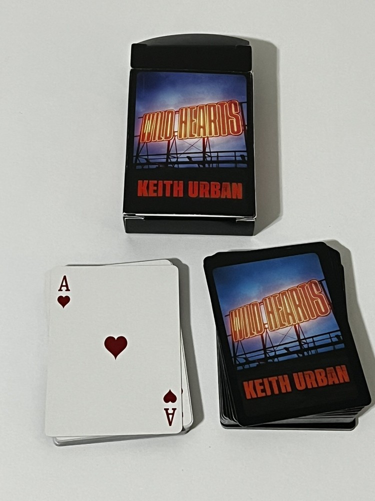 Keith Urban Limited Edition Playing Cards