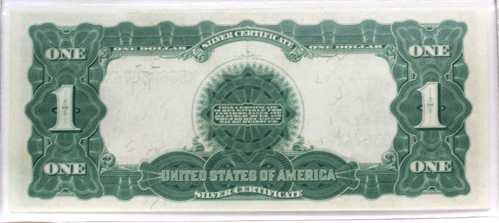 1899 $1 Silver Certificate FR-233 - "Black Eagle" - Graded PCGS 58 PPQ NICE!!