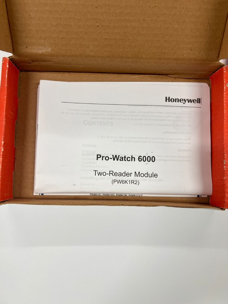 Honeywell PW6K1R2 DUAL READER MODULE-- ACCESS CONTROL UNIT, SUBASSEMBLY BOARD