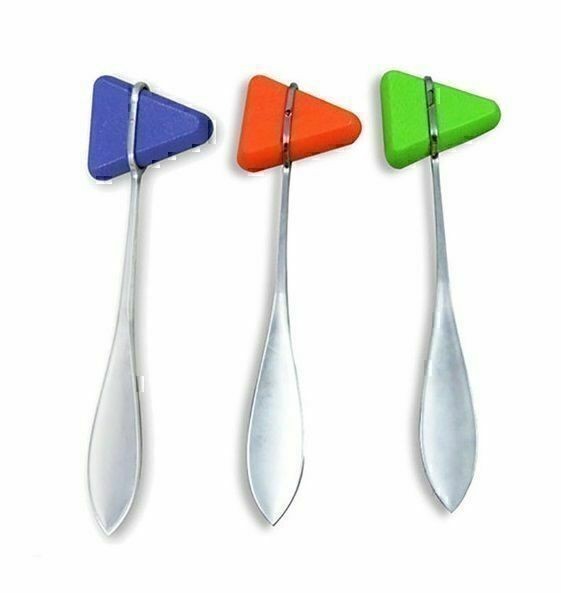 EFD7 Medical Useful Stainless Steel Handle Reflex Percussion Hammer Check Tool