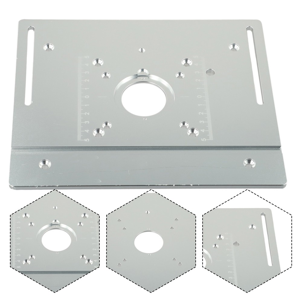 Superior Quality Aluminum Router Table Insert Plate for Woodworking Projects