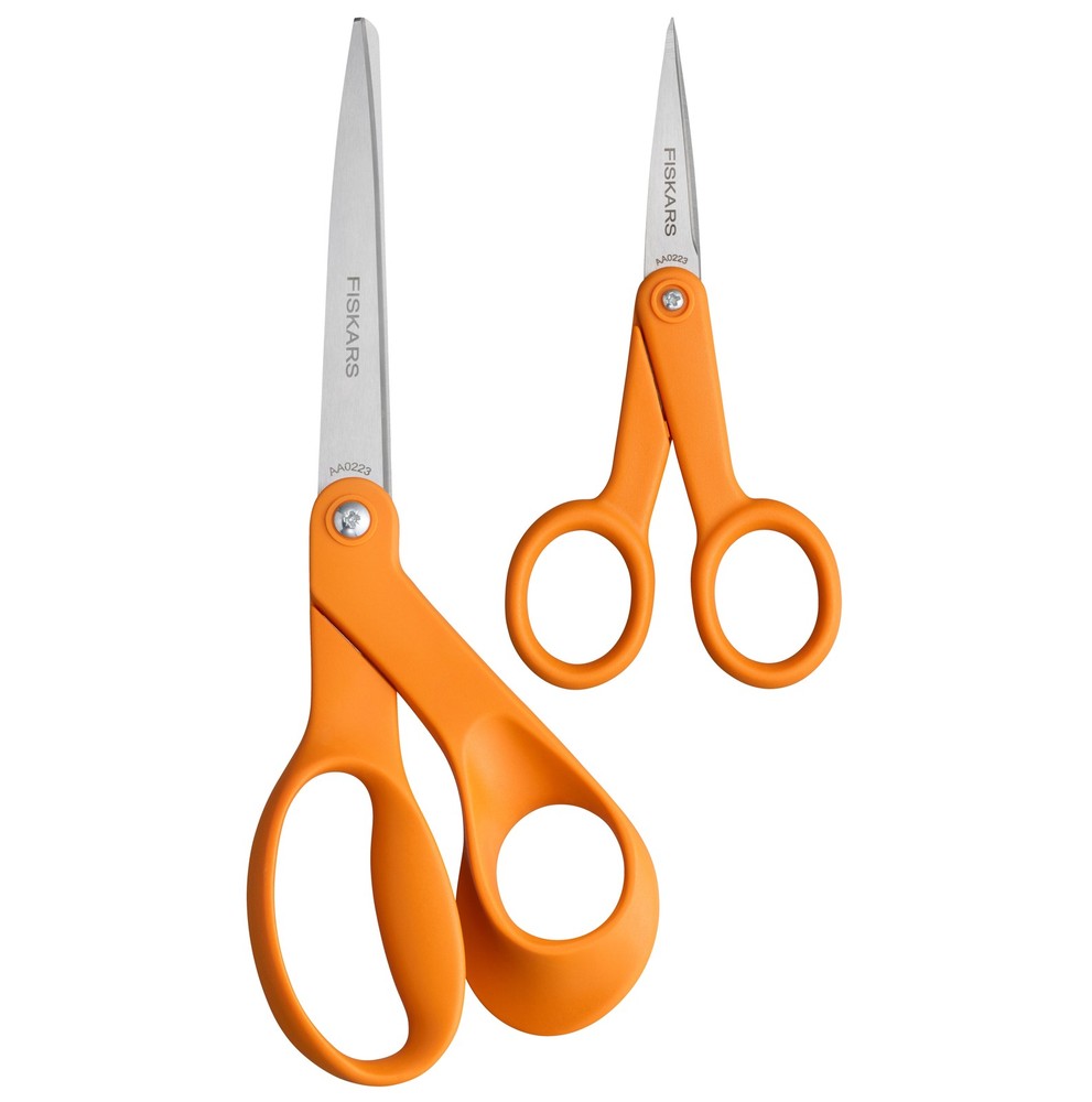Crafting Scissors 2-Piece Set 8-inch & 5-inch Microtip Scissors