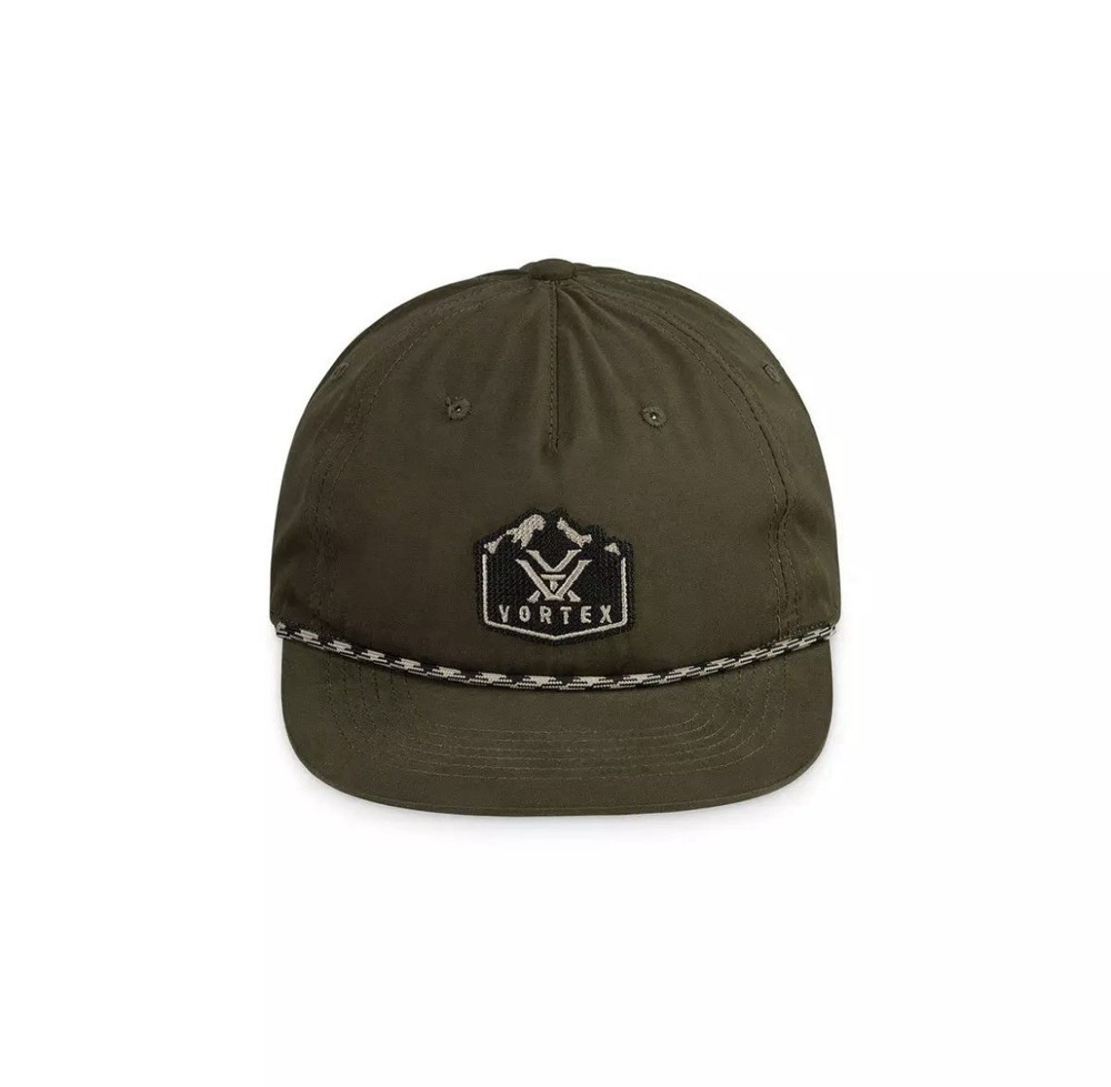 Men's Vortex Flat Bill Chain Ascent Camp Snapback Hat